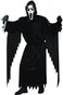 Chaks Fun World Costumes Adult Scream Costume, Black, One Size, mens