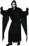 Chaks Fun World Costumes Adult Scream Costume, Black, One Size, mens