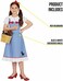 Fun Shack Dorothy Costume for Girls, Large, Polyester, Halloween