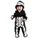 Rubie's Costume Baby Skeleton Romper Costume