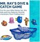 SwimWays Disney Finding Dory Mr. Ray's Dive and Catch Game, Bath Toys and Pool Party Supplies for Kids Ages 5 and Up