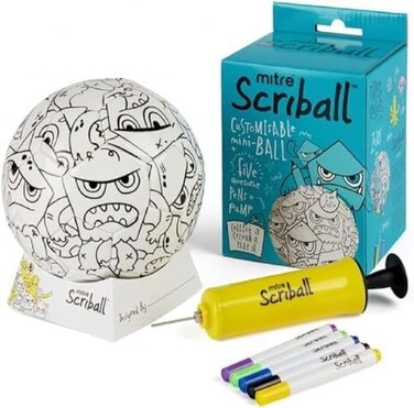 Mitre Scriball Ooodles   Customizable Mini Football   Ideal Gift For All Occasions