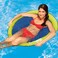 SwimWays Spring Float Papasan - Mesh Float for Pool or Lake - Light Blue/Lime
