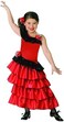 Rubie's Child's Red and Black Spanish Princess Costume, Large