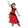 Rubie's Child's Red and Black Spanish Princess Costume, Large