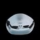 Nicky Bigs Novelties Adult Accessory Blank Male Costume Mask, White, One Size