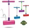 New Bounce Foam Pogo Stick Jumper for Kids 100% Safe, Bouncy Toy for Toddlers Fun Foam Hopper for Children Squeaks with Each Hop Great Gift for Girls and Boys (Pink)