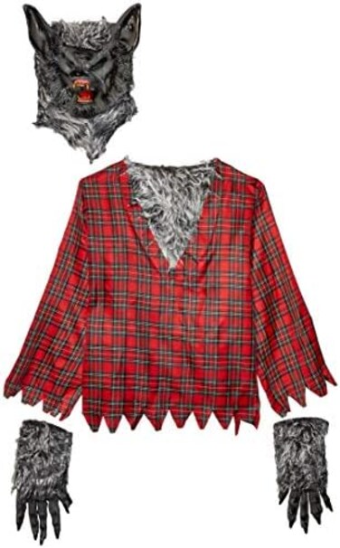 Fun World Silver Werewolf Costume