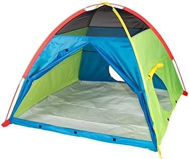 Pacific Play Tents 40205 Kids Super Duper 4-Kid Dome Tent Playhouse, 58" x 58" x 46