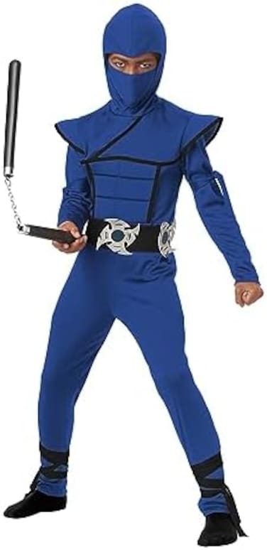 California Costumes Child Blue Stealth Ninja Small