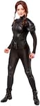 Rubie's Costume Co Women's The Hunger Games Deluxe Katniss Costume, Black, One size