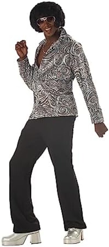 California Costumes Men's Groovy Disco Shirt Costume