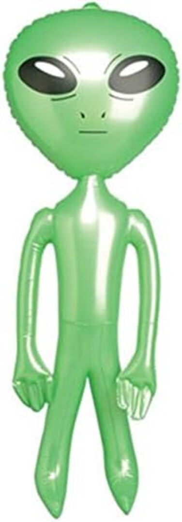 Rhode Island Novelty 5' Green Inflatable Martian Alien Prop Toy Decoration