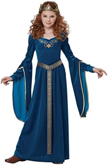 California Costumes Medieval Princess Girls Costume Large