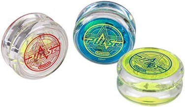 Duncan RANGS JAPAN Duncan Toys Pulse LED Light-Up Yo-Yo, Intermediate Level Yo-Yo with Ball Bearing Axle and LED Lights, Colors May Vary