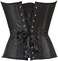Kranchungel Corsets for Women Plus Size Corset Overbust Waist Cincher Bustier Lace Up Corset Top