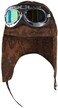 امسكان مجموعة اكسسوارات قبعة ونظارات افياتور، قبعة 9 انش × 14 انش، نظارات واقية 8.5 انش × 4 انش