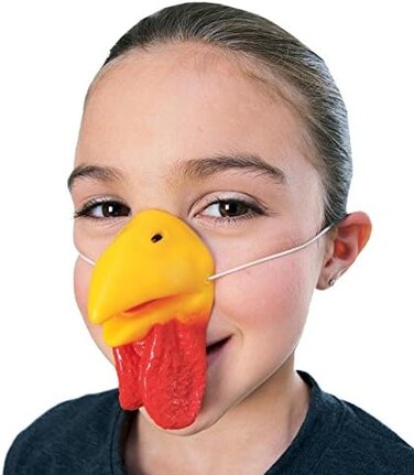 Rubie's Official Chicken Nose, Adult Costume - One Size