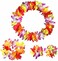 JEKANEL 1 Set 40cm Kids Party Hawaii Dress Hula Grass Skirt - Double Layer Thickened Hawaii&ensp;Skirt for Luau Party Decorations Supplies