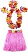 JEKANEL 1 Set 40cm Kids Party Hawaii Dress Hula Grass Skirt - Double Layer Thickened Hawaii&ensp;Skirt for Luau Party Decorations Supplies