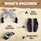 Liberty Imports 28cm Western Dual Pistols Wild West Cowboy Sheriff Toy Gun Set With Holster An...