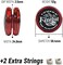 Yomega Fireball - Professional Responsive Transaxle Yoyo, Great for Kids and Beginners to Perform Like Pros + Extra 2 Strings (Dark red)