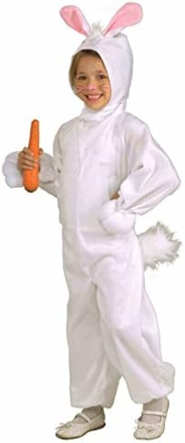 فورام نوفيليتيز زي تنكري على شكل ارنب من الصوف للفتيات الصغيرات من فورام (عبوة من قطعة واحدة)