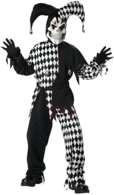 California Costumes Evil Jester Child Size M = 8-10