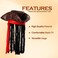 Tigerdoe Pirate Hat with Dreadlocks - Tricorn Pirate Hat - Caribbean Pirate Hat - Pirate Costume Accessories (3 Piece Set)