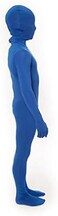 Morphsuits Blue Morph Suit Kids, Blue Body Suit Kids, Blue Bodysuit Kids, Blue Skin Suit Costume Kids, Zentai Bodysuit Kids M