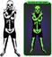 Morphsuits Boys Skeleton Costume Kids Stick Figure Scary Bodysuit Halloween Glow In The Dark Costumes