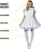 Fun Shack Alice Costume Adult Women, Alice Dress, Book Character Costumes Adult, World Book Day Fancy Dress Small