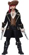 California Costumes boys Deluxe Pirate Captain Costume (pack of 1)
