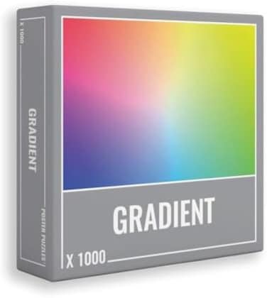 Cloudberries GRADIENT - 1000 Pieces Jigsaw Puzzle - Cool, Premium Stress Buster Jigsaw Puzzle for Grown Ups and Adults! Completed Size: 68cm x 48.5cm