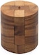 SiamMandalay Powder Keg: Wooden Puzzles for Adults an Interlocking 3D Cylinder Brain Teasers from with SM Gift Box (Pictured)