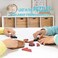 KINGOU Hexagon Tangram Classic Chinese Handmade Wooden Puzzle Jigsaw Brain Teaser for Kids &amp; Adult Disentanglement Puzzles