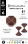 Bepuzzled Hanayama 7185 News Brain Teaser Puzzle