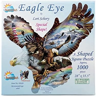 SunsOut Eagle Eye 1000 pc Jigsaw Puzzle