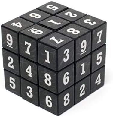 Funtime Gifts Sudoku Puzzle Cube - A Fun Portable Take on the Classic Sudo