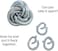 Bepuzzled Hanayama 7145 Vortex Brain Teaser Puzzle