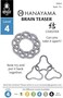 Bepuzzled COASTER Hanayama Cast Metal Brain Teaser Puzzle (Level 4)