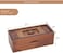 Bits and Pieces - Stash Your Cash - Secret Puzzle Box Brainteaser - Wooden Secret Compartment Brain Game for Adults