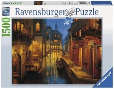 Ravensburger Waters of Venice 1500 Piece Jigsaw Puzzle for Adults &ndash; Softclick Technology Means Pieces Fit Together Perfectly