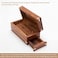 Bits and Pieces - The Secret Enigma Gift Box - Wooden Brainteaser Puzzle Box