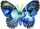 SunsOut Butterfly Shaped Fantasy Puzzle, SOI95330