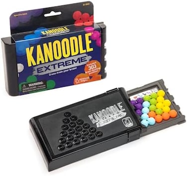 Educational Insights Kanoodle Extreme Puzzle Game, Brain Teaser Puzzle Challenge Game, Stocking Stuffer, Gift for Ages 8+