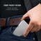 The Ridge Men's Authentic Minimalist Metal RFID Blocking Wallet - Cash Strap   RFID Minimalist Wallet, Slim Wallet