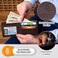 Christian Art Gifts Brown Genuine Leather Wallet - Isaiah 40:31