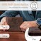 Christian Art Gifts Brown Genuine Leather Wallet - Isaiah 40:31