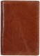 ايزي يو لايف محفظة رفيعة ثنائية الطي بجيب امامي من الجلد الطبيعي للرجال بتقنية تحديد الهوية بموجات الراديو (بني)